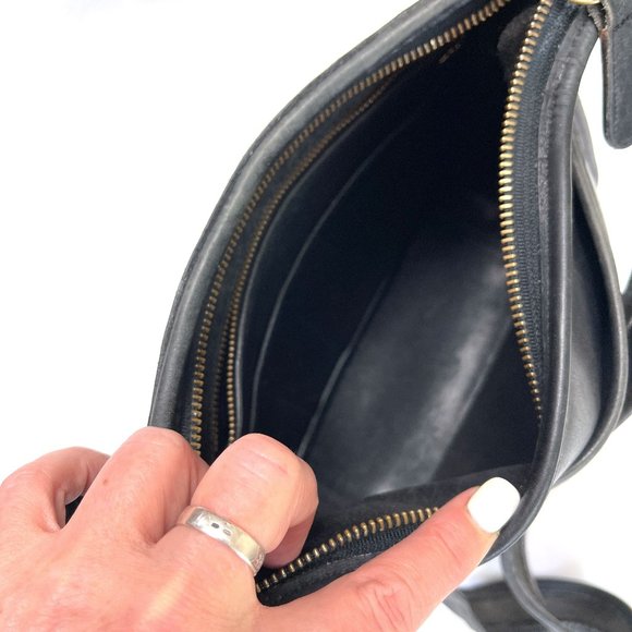 Vintage Coach Black Classic Legacy large shoulder bag - Picture 11 of 13